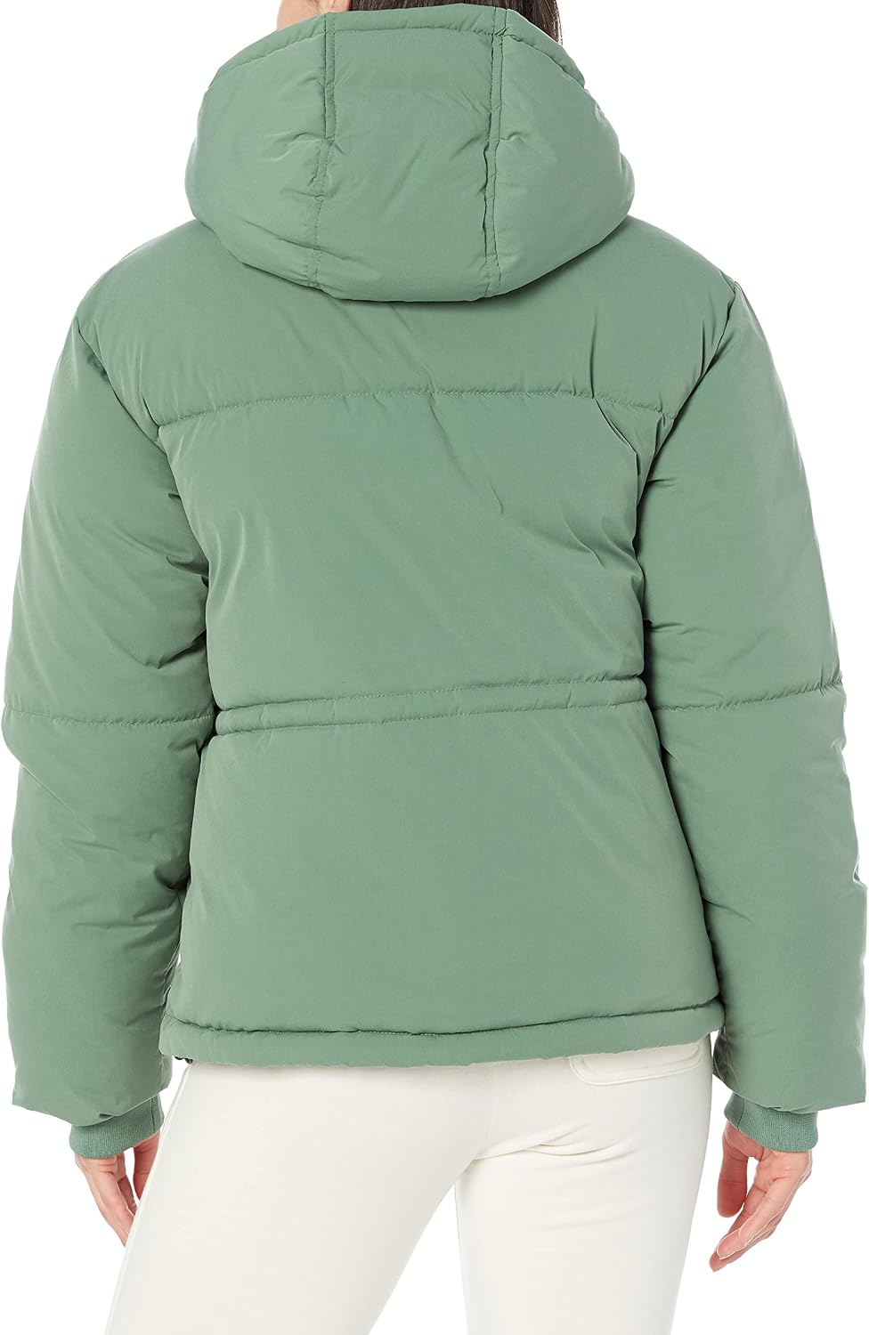 Women Short Waisted Puffer Jacket
