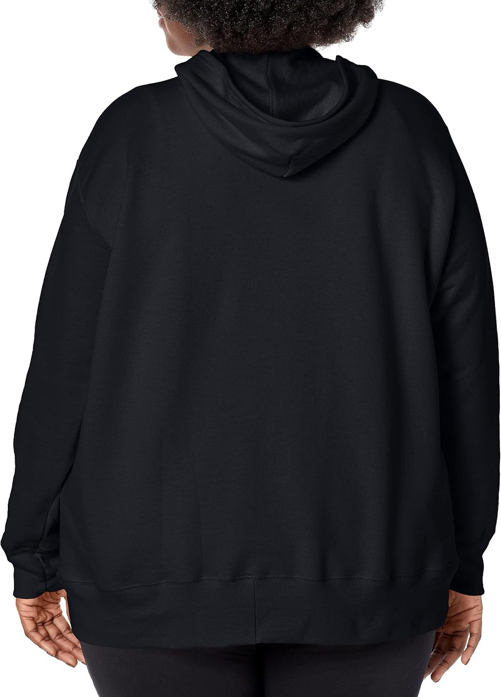 Plus Size ComfortSoft  Fleece Full-Zip Women Hoodie